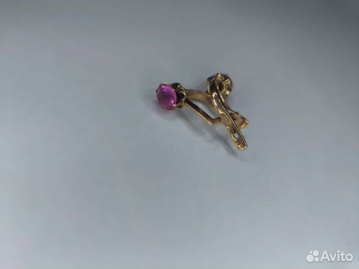 Серьги золотые 583 СССР