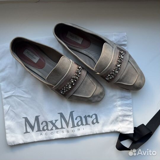 Лоферы женские Max Mara 36,5 размер оригинал