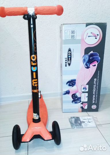 Самокат Maxi Micro Classic Оранжевый