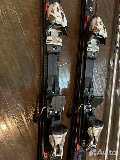 Горные лыжи volki 168 и палки к ним