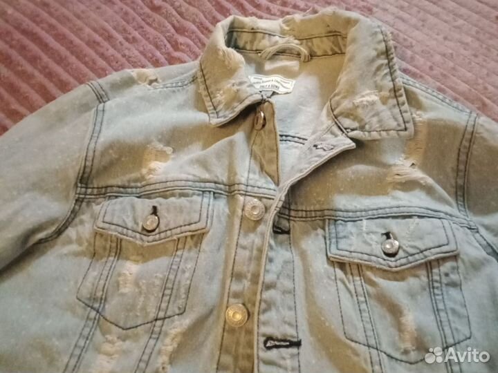 Джинсовая куртка мужская