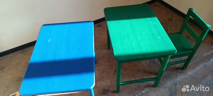 Детский стол и стул