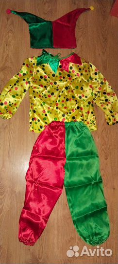 Костюм петрушки 104 110
