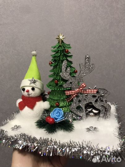 Зимняя поделка в садик