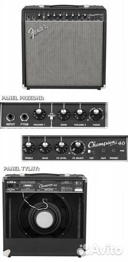 Fender Champion 40 (Новый из Европы)