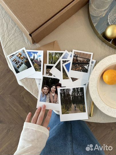 Печать фото Polaroid, подарок на Новый год мужу