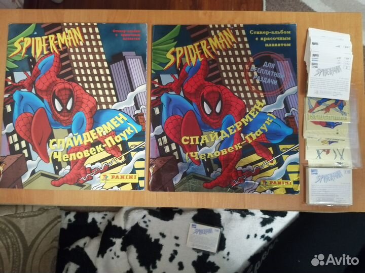 Альбом и наклейки Человек-паук