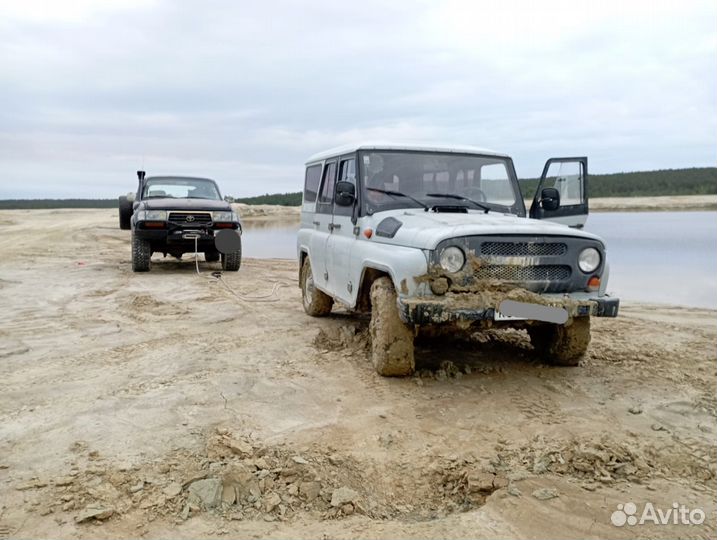 Вытащить машину из снега, грязи, паркинга, кювета