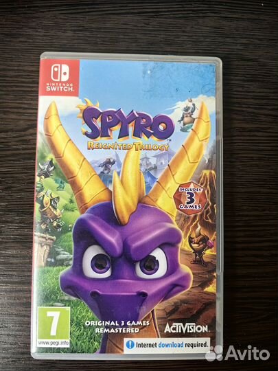 Spyro reignited trilogy Nintendo switch