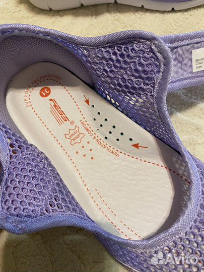 Сандалии для девочки 31 размер для детского сада