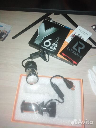 H4 y6 mini LED lens