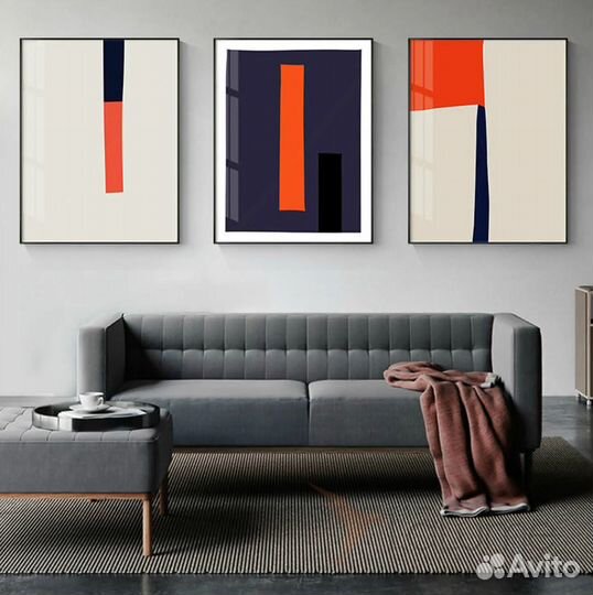 Интерьерная картина абстракция