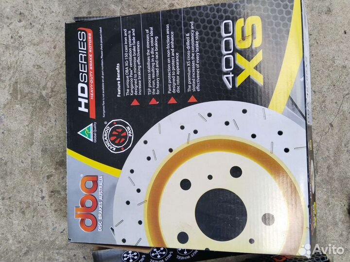 Тормозные диски toyota camry Dba