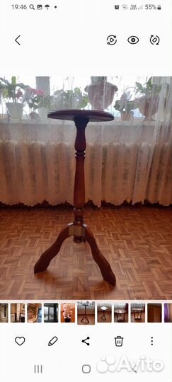 Подставка под цветы дерево