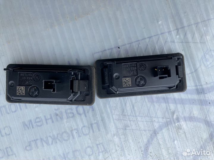 Плафон подсветки номерного знака BMW