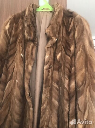 Шуба норка б/у