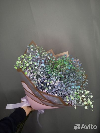 Букет из 5 гипсофил