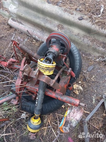 Навесные грабли, косилка