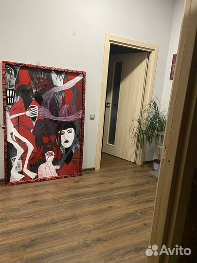 Картина маслом абстракция