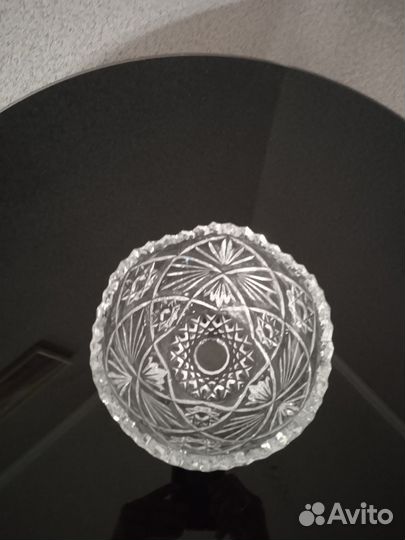 Хрустальная конфетница СССР