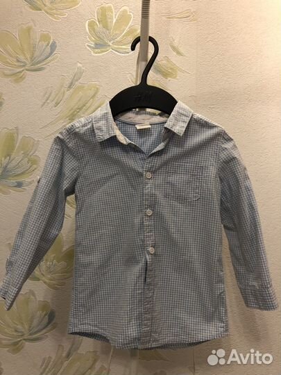 Рубашка детская h&m 92