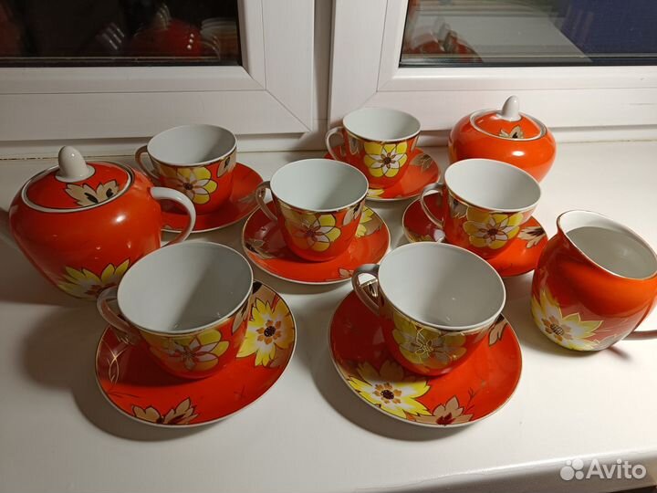 Чайный сервиз СССР барановка