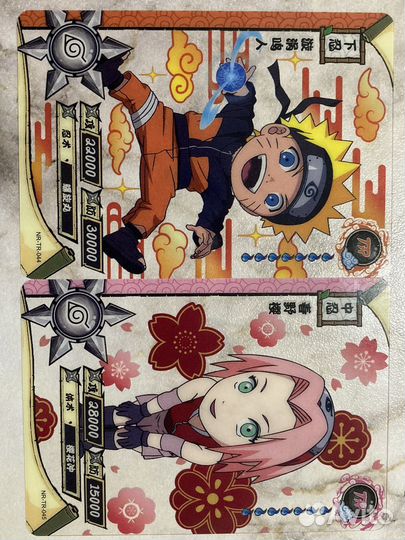 Карточки наруто kayou TR