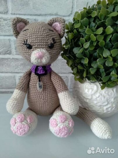 Вязаные игрушки ручной работы