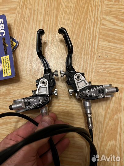 Гидравлические тормоза hope tech