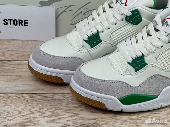 Кроссовки Nike SB Air Jordan 4 SP Pine Green