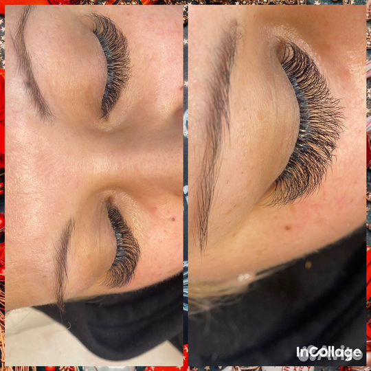 Наращивание, ламинирование ресниц