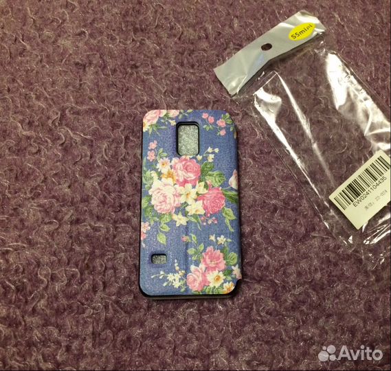 Новый чехол-книжка samsung galaxy s5 mini