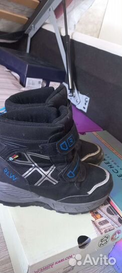 Сапоги зимние на мальчика 32, 34, 35 размер