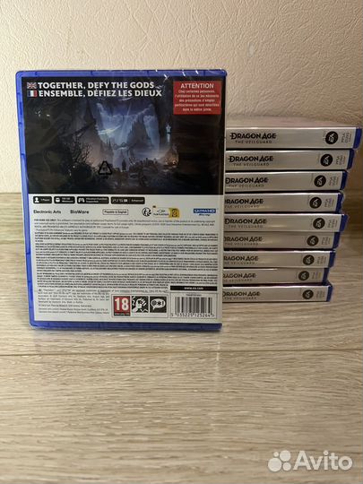 Dragon age the veilguard ps5 диск