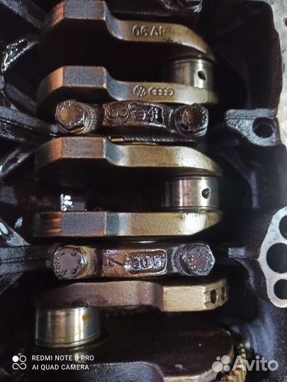 Гольф 4 2.0i 8v (AQY) Коленвал оригинал стандарт