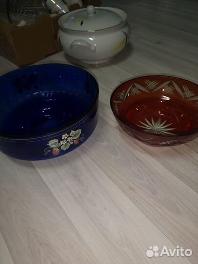 Посуда СССР, хрусталь