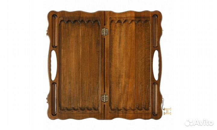 Нарды резные Бесконечность с ручкой Haleyan