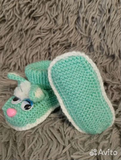 Пинетки новые вязаные