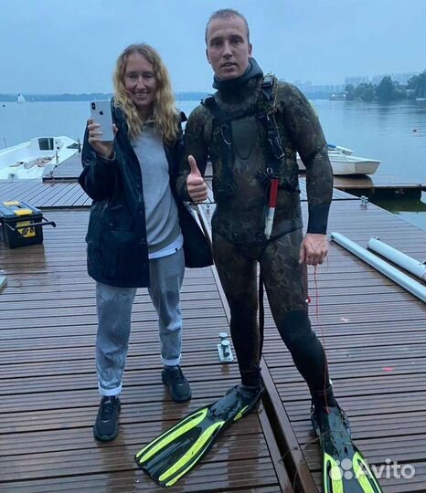 Водолаз. Водолазные работы, услуга металлоискателя