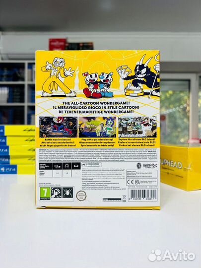 Nintendo Switch Cuphead Limeted Edition + DLC