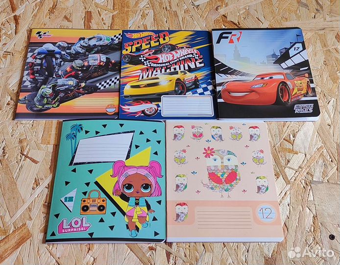 Комплект тетрадей 30 штук 12 листов в линейку