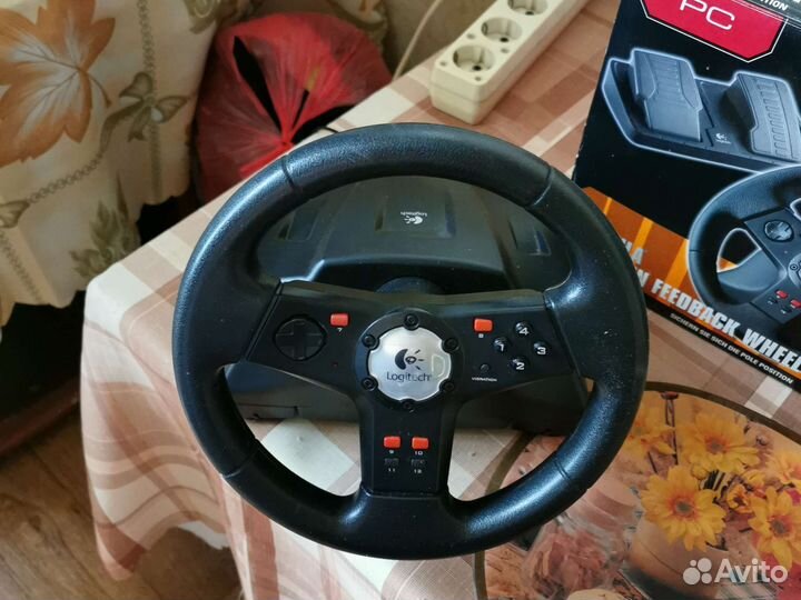 Игровой руль для пк logitech
