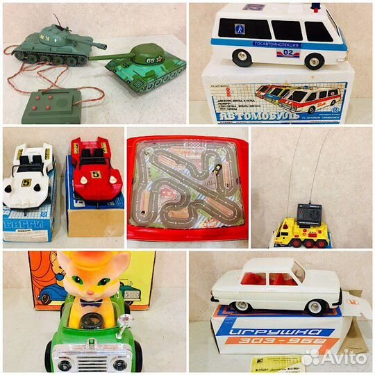 Игрушки СССР на батарейках