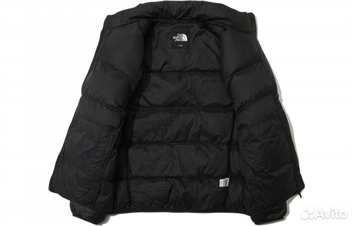 THE north face Quilted Jacket Unisex Black (S)(85)