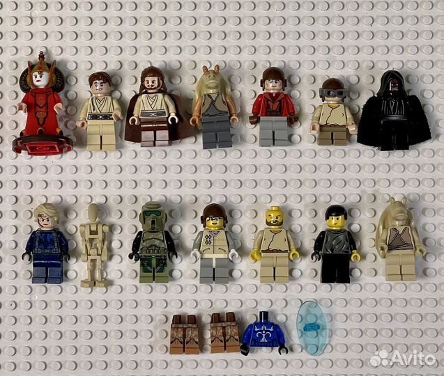 Lego Star Wars минифигурки и набор 9499