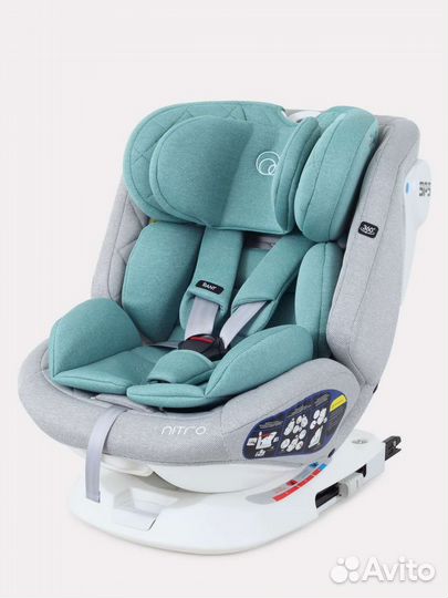 Детское автокресло от 0 до 36 кг isofix, 360