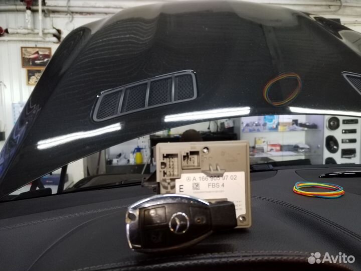 Автозапуск на mercedes мерседес