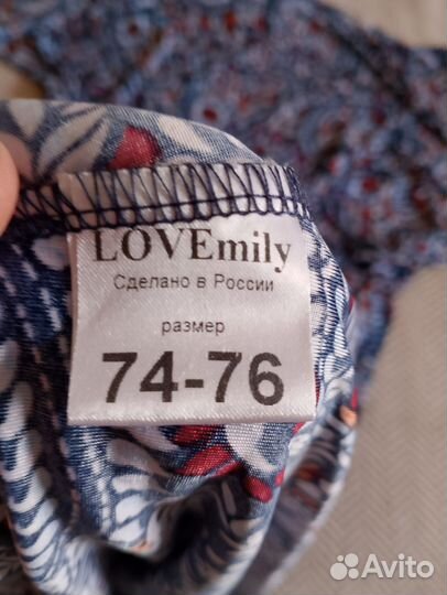 Платье женское, размер 74-76