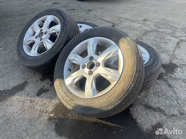 Литье диски r15 4x100 с резиной бу