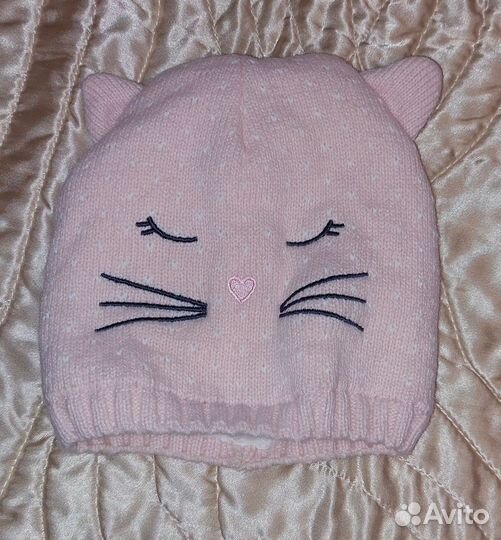 Шапка зимняя для девочки 48 50